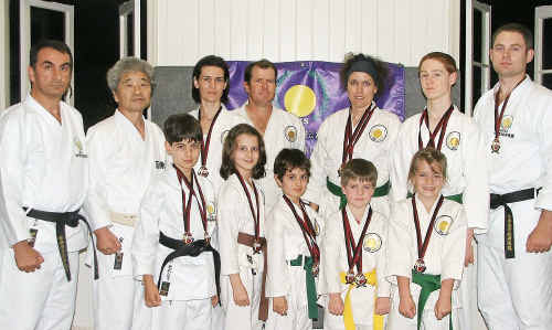Members of the JKS Gympie Karate Club find hard work produces results in tournaments after a successful outing last Sunday. Members of the JKS Gympie Karate Club find hard work produces results in tournaments after a successful outing last Sunday.